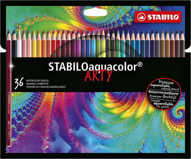 contact Jachtluipaard Voorvoegsel Kleurpotloden STABILO aquacolor 1636-1-20 etui à 36 kleuren bij Supply  Center